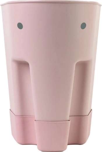 Shnuggle Ellie tárolókosár fürdőkádas játékokhoz, blush pink