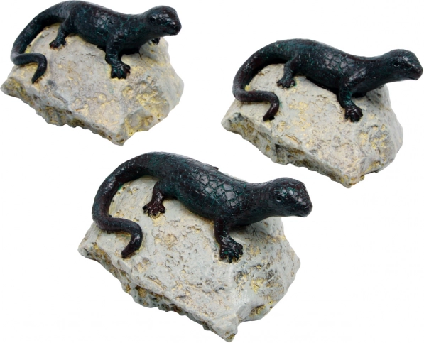 Dekoráció gyík - készlet 3 db