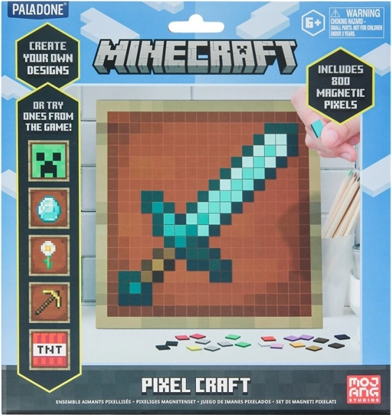 Minecraft pixeles kézműves készlet