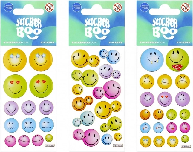 Emoji matricák – 1 db