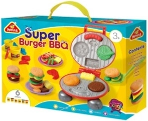 Sparkys Super Burger – modellező masszából készíthető burgerkészítő szett