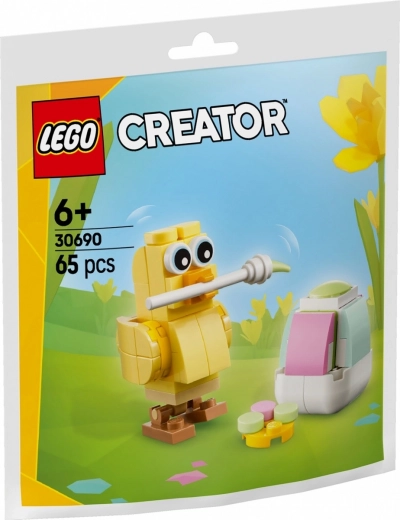 Lego Creator húsvéti tojásfestés csibével