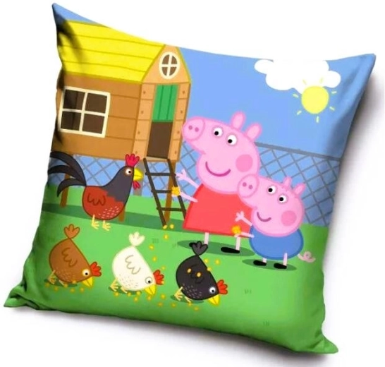 Peppa Pig párnahuzat 40 × 40 cm