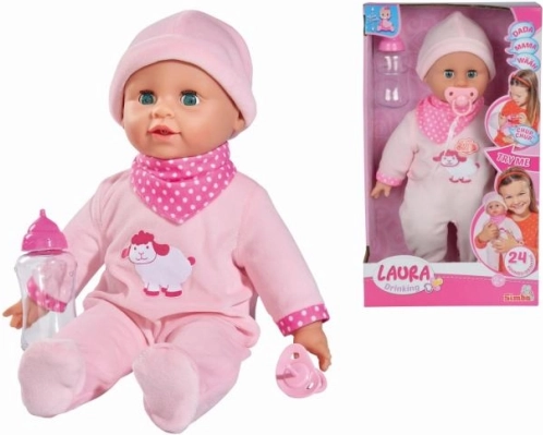 Laura baba palackal és hangokkal