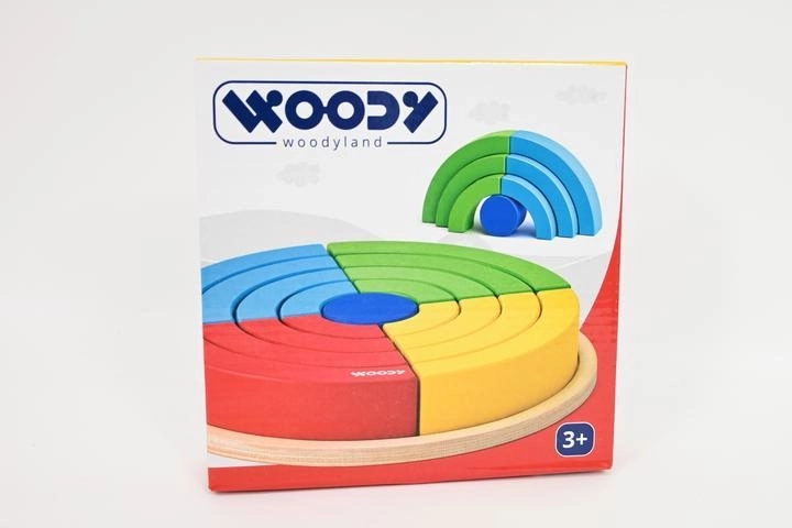 Woodyland összerakható szivárvány karikák