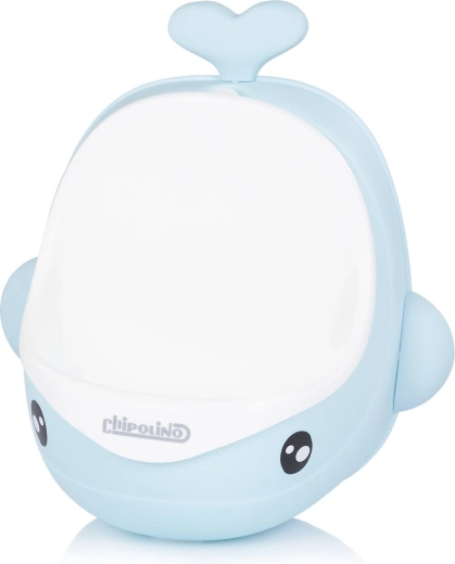 Chipolino Whale kék falra szerelhető gyermek piszoár