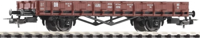 PIKO Roo alacsony oldalfalú teherkocsi, DR, H0, III. korszak