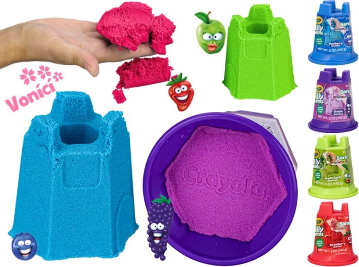 Crayola illatos kinetikus homok 142 g, 3 éves kortól