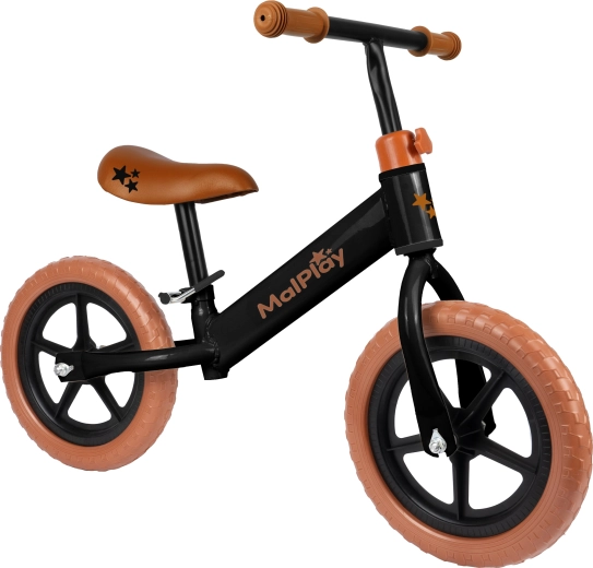 LUWIK futóbicikli fekete-barna