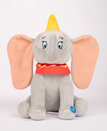 Disney Dumbo plüss elefánt hanggal, 20 cm