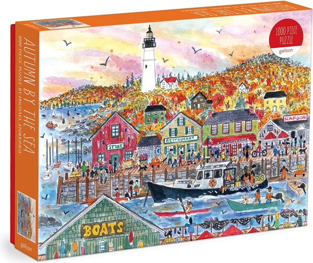 Ősz a tengernél – GALISON 1000 darabos puzzle
