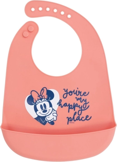 Stor Minnie szilikon előke