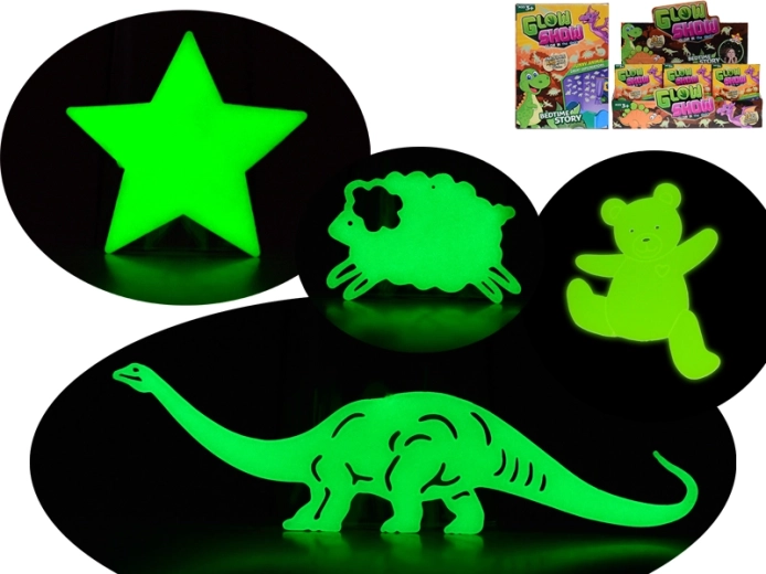 Világító állatos matricák gyerekszobába