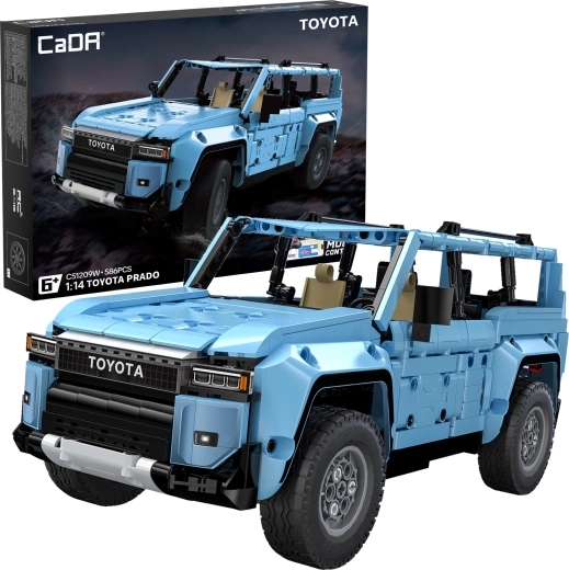 CaDA RC építőkészlet Toyota Land Cruiser Prado 2024 (J250) – 586 darab