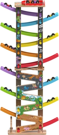 2Kids Toys nagy fa versenypálya 12 rámpával