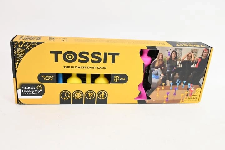 TOSSIT családi csomag – tapadókorongos darts nyíl készlet (13 db)