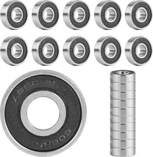 ABEC 9 csapágyak rollerekhez, gördeszkákhoz és korcsolyákhoz – 10 darabos készlet