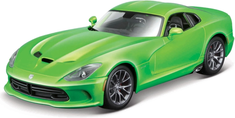 Maisto SRT Viper GTS 2013 fém modell zöld 1:18