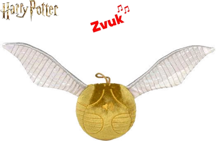 Harry Potter plüss aranycikesz hanggal 22 cm