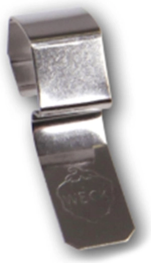 Fém kapcsok WECK tetőkhöz, 10 db