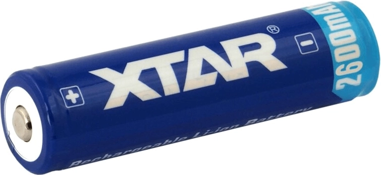 Xtar Samsung 18650 Li‑ion akkumulátor 3,7 V 2600 mAh védőáramkörrel