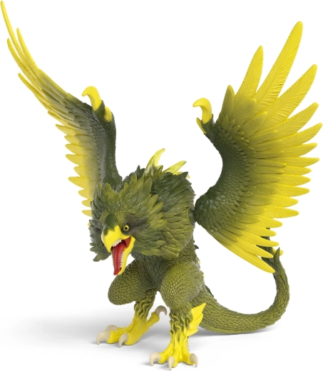 Dzsungel ragadozó mozgatható szárnyakkal ELDRADOR CREATURES – fantasy figura