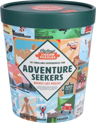Ridley’s Games kirakó 1000 darabbal – 50 élmény kalandvágyóknak