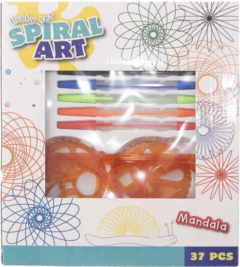 Kreatív mandalafestő készlet 37 db