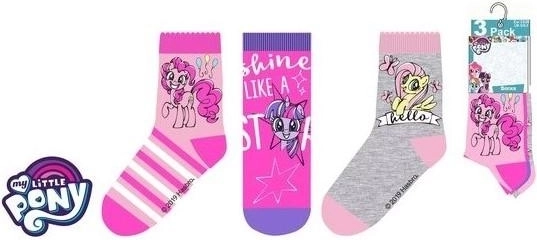 My Little Pony zoknikészlet (3 pár)