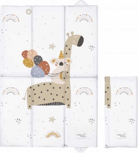 Ceba Baby utazó pelenkázó alátét giraffe 40 × 60 cm