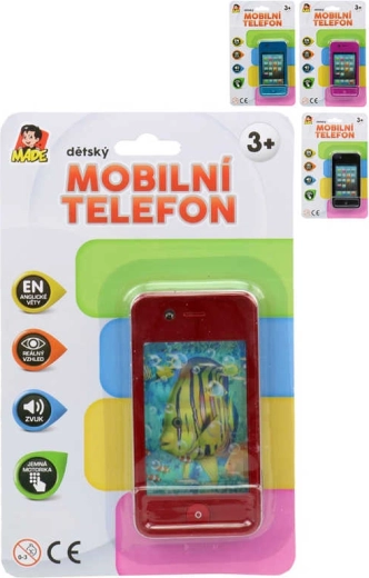Gyerek okostelefon hanggal 11 cm (angol mondatok) - 1 db
