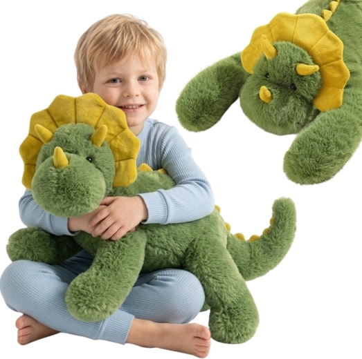 Woopie súlyozott plüss dinoszaurusz, 65 cm, 1,5 kg