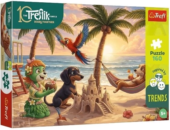 Puzzle Trefl Trends "Borzi gondok" 160 darabos