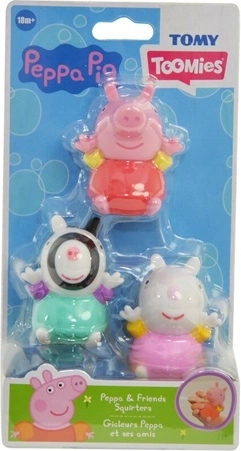 TOMY Peppa Pig vízi figurák, 3 db-os készlet