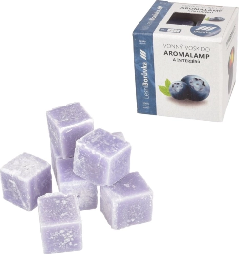 Áfonyás illatviasz kockák aromalámpába (8 db)