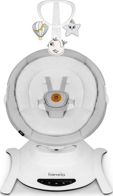 Lionelo baba hintaszék Bella szürke beton