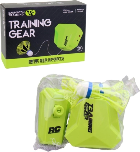 Egyjátékos tollaslabda edző ragasztós mennyezeti rögzítéssel