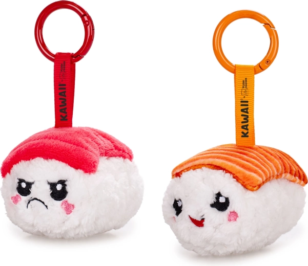 Plush Friends Kawaii plüss kulcstartó sushi nigiri 8 cm - 1 db