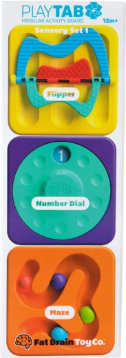 Fat Brain érzékszervi játék készlet PlayTab Tile Set 1