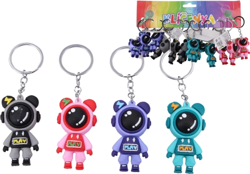 Űrhajós kulcstartó