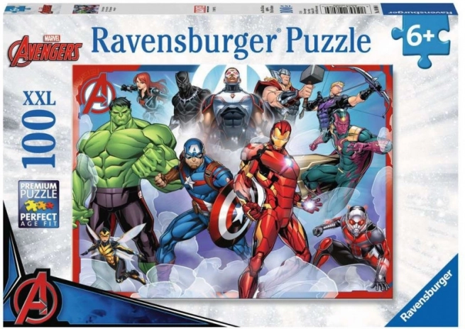Ravensburger gyerek puzzle Marvel Avengers 100 darab