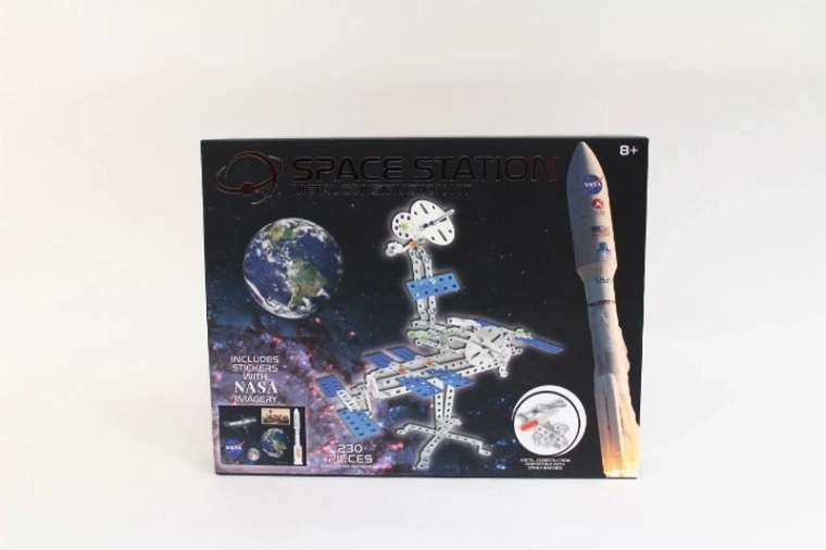 NASA fém űrállomás – 230 darabos építőkészlet