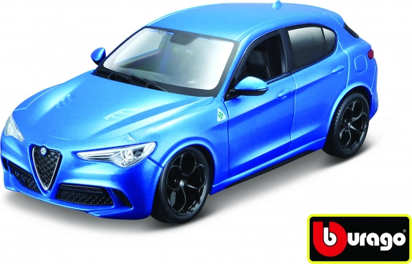 Bburago 1:24 Alfa Romeo Stelvio kék 18-21086