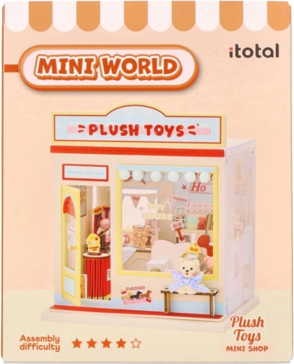 i-Total miniatűr plüssbolt DIY makett