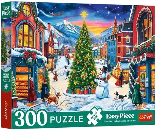 Puzzle EasyPiece 300 darabos karácsonyi kisváros