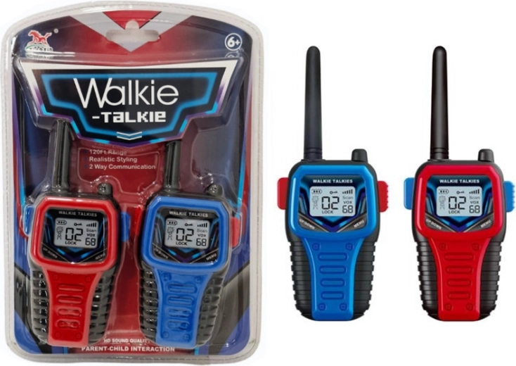 Gyermek walkie-talkie – 2 darabos készlet