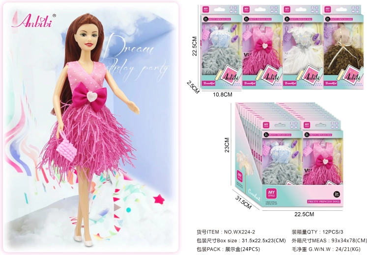 Divatbabák ruhái – többféle