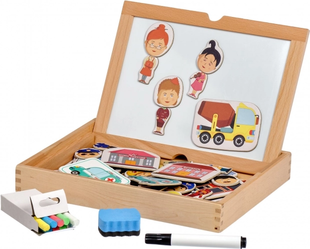 Mágneses játék bőröndben – Kitalálod a foglalkozásom? LUCY & LEO