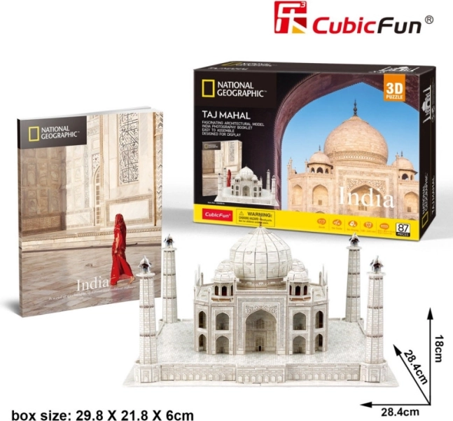 3D Puzzle Taj Mahal National Geographic