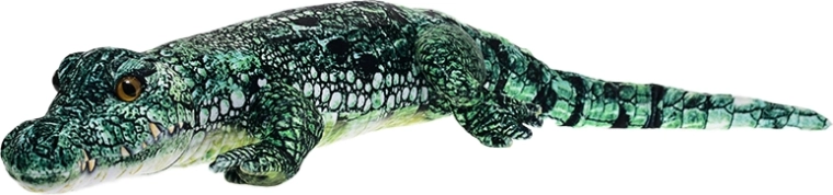 Plüss aligátor 95 cm